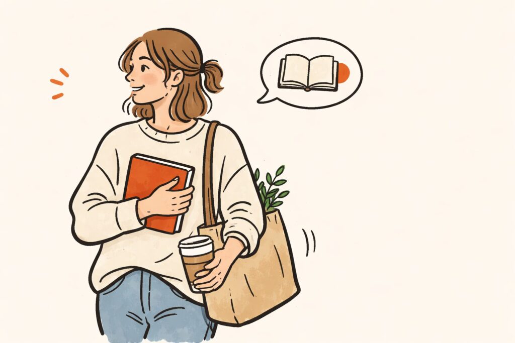 読書会に参加する人