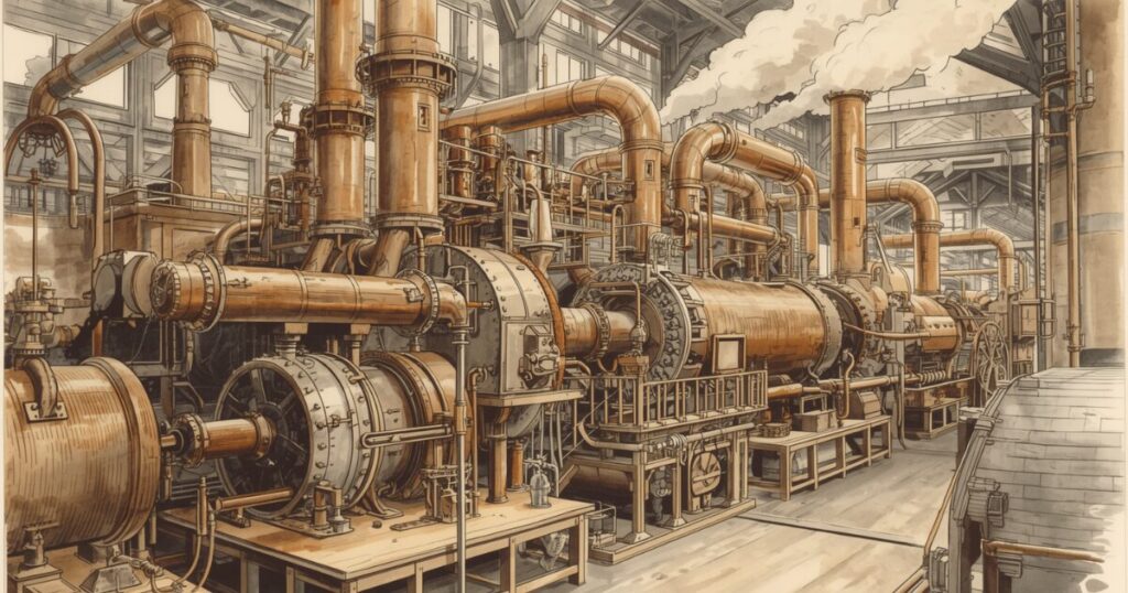 工場のイラスト