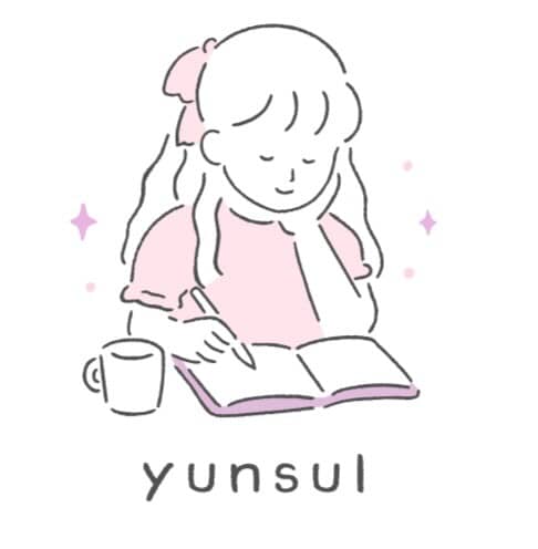 「yunsul(윤슬)」ロゴ