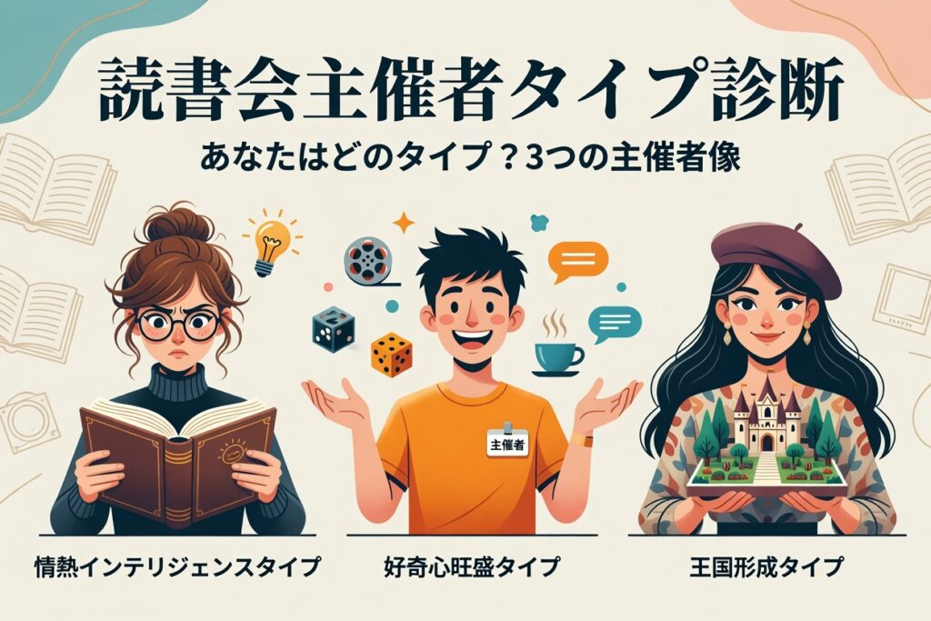 読書会主催者のタイプ診断作ってみた